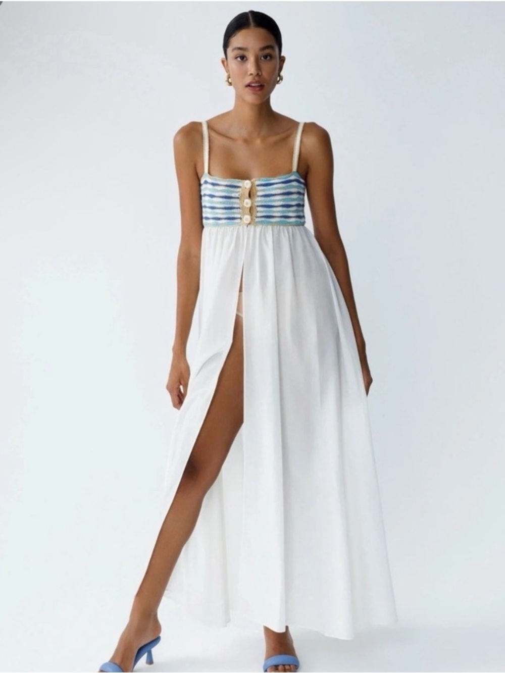 Emily in Paris X my beachy side coverup/ top